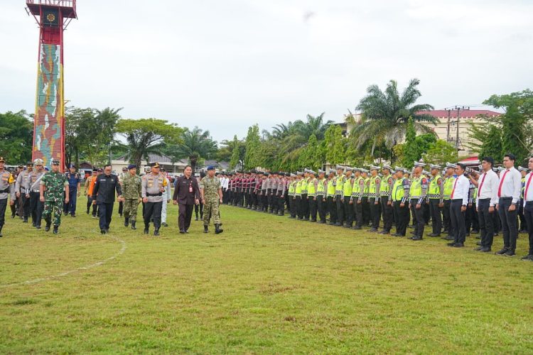 Polda Kaltim Kerahkan 3.118 Personel Gabungan Amankan Perayaan Nataru