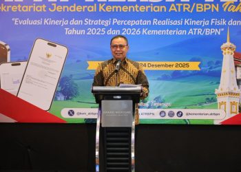 Buka Rakernis Sekretariat Jenderal, Irjen ATR/BPN Sampaikan Peran Strategis Staf Tata Usaha sebagai Pengawas Internal