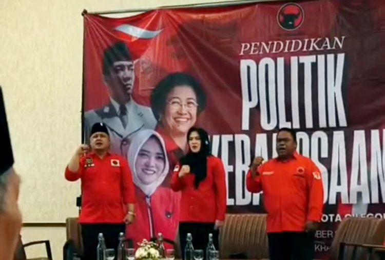 DPC PDIP Cilegon Sukses Menggelar Pendidikan Politik Kebangsaan, Di Hadiri Pengurus Anak Ranting, Ranting Dan PAC