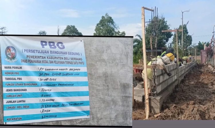 Tegas Dibantah: Isu Tower STM Hilir Berdiri di Lahan PTPN dan PBG Bermasalah Dinilai Hoaks dan Menyesatkan