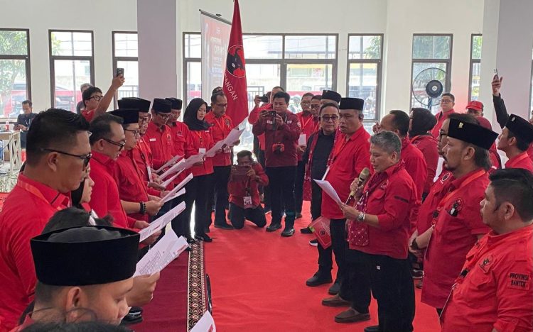 Kembali Nahkodai DPC PDIP Kabupaten Tangerang, Irvansyah Asmat Pasang Target Menang di Pemilu 2029