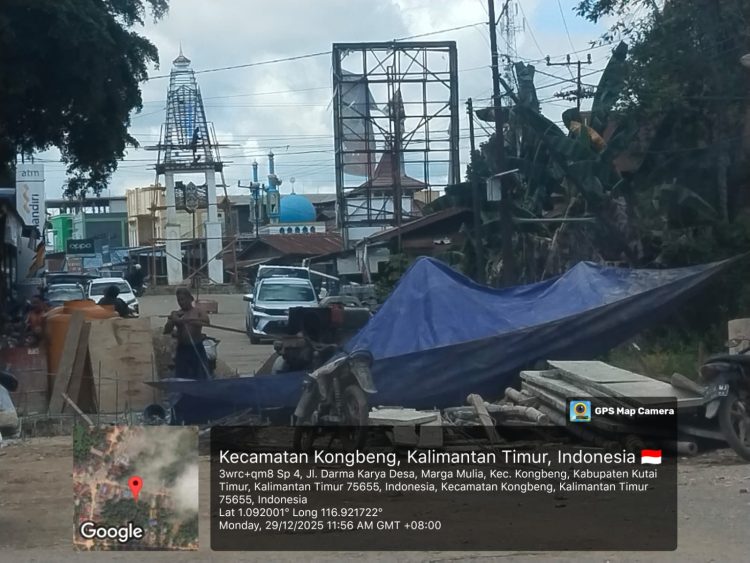 Menjelang Tutup Tahun, Proyek Jembatan di Kutai Timur Terancam Molor