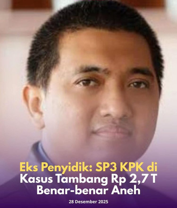 Yudi Purnomo Pertanyakan SP3 KPK Kasus Tambang Konawe Utara: Kerugian Negara Rp 2,7 Triliun