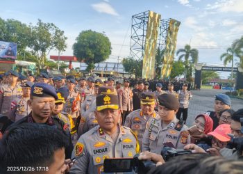 Misi Kemanusiaan, Polda Kaltim Berangkatkan 100 Personel Sat Brimob BKO ke Aceh