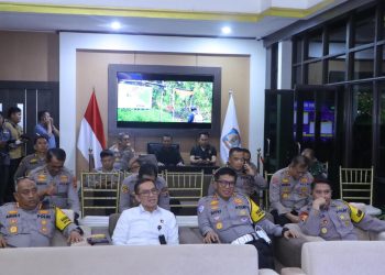 Polda Kaltim Gelar Vicon Bersama Kapolri dan Lanjutkan Pemantauan Kamtibmas dengan Polres Jajaran