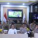 Polda Kaltim Gelar Vicon Bersama Kapolri dan Lanjutkan Pemantauan Kamtibmas dengan Polres Jajaran