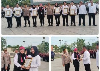 Kapolres Berau dan Unit PPA Terima Penghargaan TRCPPA atas Dedikasi Perlindungan Perempuan dan Anak