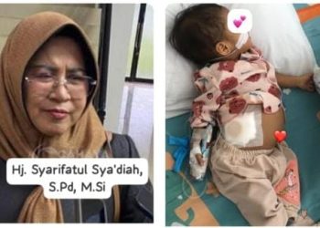 Hj. Syarifatul Sya’diah, S.Pd.,M.Si. Peduli Sesama, Ulurkan Bantuan untuk Ananda Zoeya yang Berjuang Menuju Transplantasi Hati di RSCM