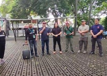Giat Sosial WTSSP dan Komunitas Asem Baris di Ecopark Bersama Distamhut