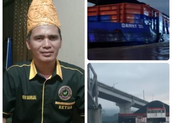 Ponton Batu Bara Tabrak Jembatan Mahulu, KSOP Samarinda Disorot soal Pengawasan Sungai Mahakam