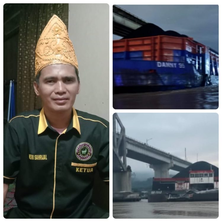 Ponton Batu Bara Tabrak Jembatan Mahulu, KSOP Samarinda Disorot soal Pengawasan Sungai Mahakam