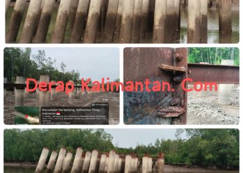 Besi Berkarat dan Beton Miring: Jejak Proyek Jembatan dan Jalan Mangkrak di Berau