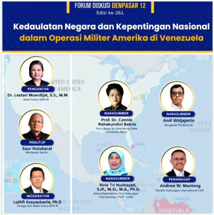 Prof.Connie Rahakundini: Kedaulatan Negara Saat Ini Sangat Kondisional, Bagi Negara-negara Kuat, Indonesia Harus Mampu Beradaptasi. 