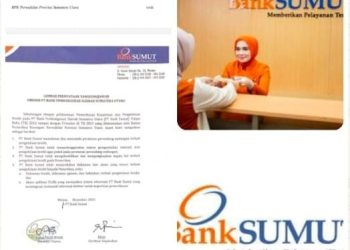 Pemberian Fasilitas Kredit PT Bank Sumut Diduga Macet Akibat Tanpa Prinsip Perbankan