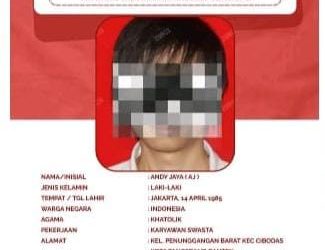 POLRES JAKARTA UTARA DIDUGA TUTUPI DATA DIRI DPO TPKS DENGAN FOTO DI-BLUR