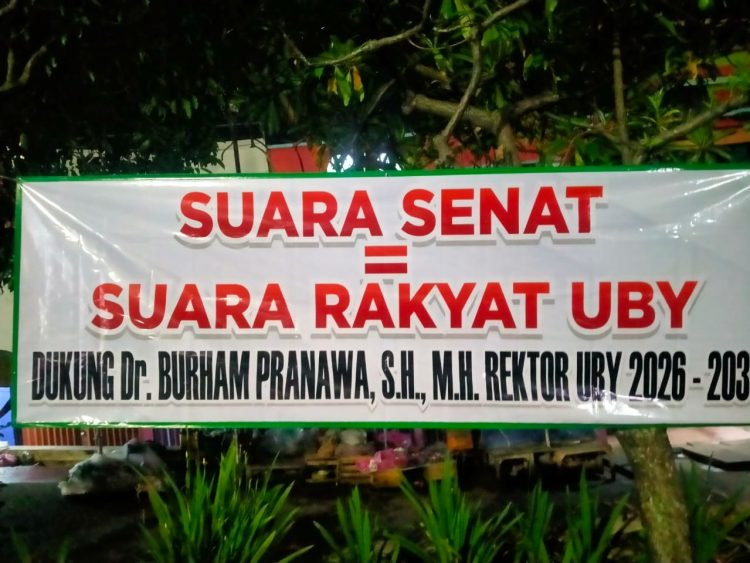 Spanduk Kritik Terpasang di Depan Universitas Boyolali, Soroti Polemik Pemilihan Rektor