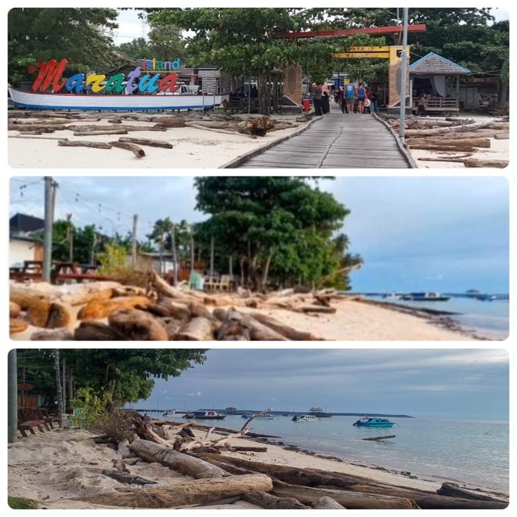 Kayu Gelondongan Mengotori Maratua, Citra Destinasi Wisata Kelas Dunia Dipertaruhkan