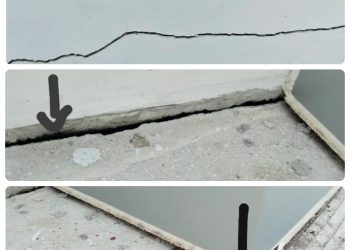 Kondisi Bangunan RSUD Baru Tanjung Redeb Disorot Warga, Ditemukan Retakan dan Pergeseran