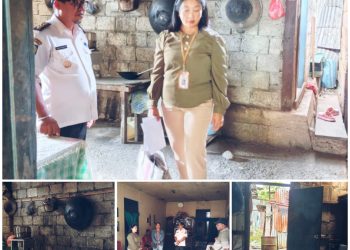 Legislator Golkar Mery Pongutan Tinjau Kondisi Rumah Warga dan komitmen perjuangkan Melalui Jalur Legislatif