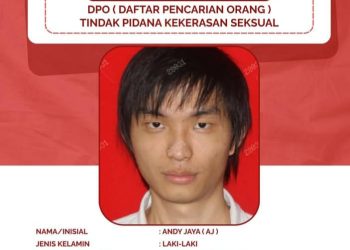 TRC PPA Mengucapkan Terima Kasih – Foto DPO Tersangka Andy Jaya Sudah Sesuai Standar