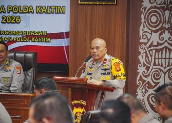 BALIKPAPAN – Wakapolda Kaltim Resmi Buka Taklimat Awal Audit Kinerja Itwasda Tahap I TA 2026