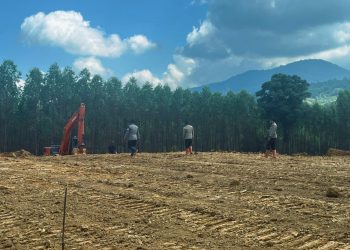 Brimob Polda Sumut Pastikan Keamanan Pembangunan Hunian bagi Korban Banjir dan Longsor Sipirok
