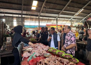 Jelang Ramadhan, Ditreskrimsus Polda Sumut Sidak Pasar di Medan, Pastikan Stok dan Harga Bapokting Aman