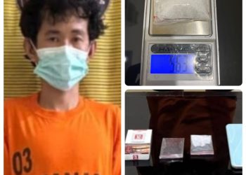 Kelabui Petugas Dengan Kotak Rokok, Bandar Narkoba Di Tangkap Polres Binjai