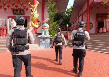 Pengamanan Imlek 2026 di Balikpapan Berlangsung Khidmat dan Kondusif