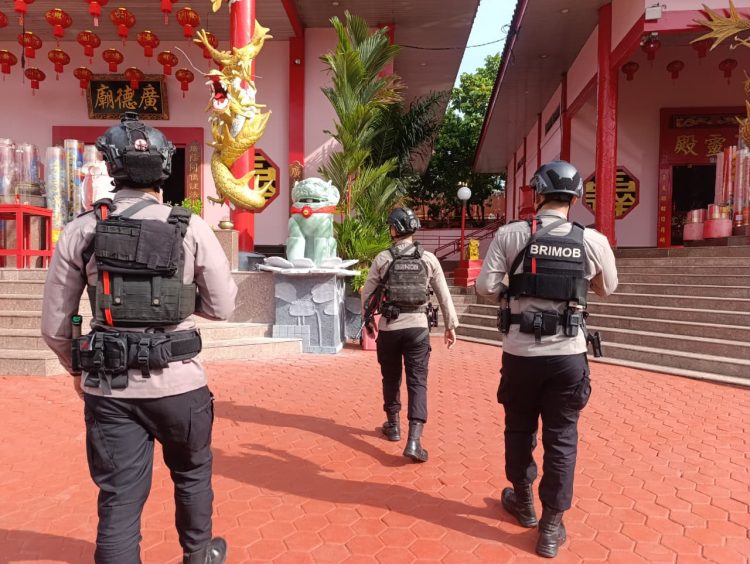 Pengamanan Imlek 2026 di Balikpapan Berlangsung Khidmat dan Kondusif