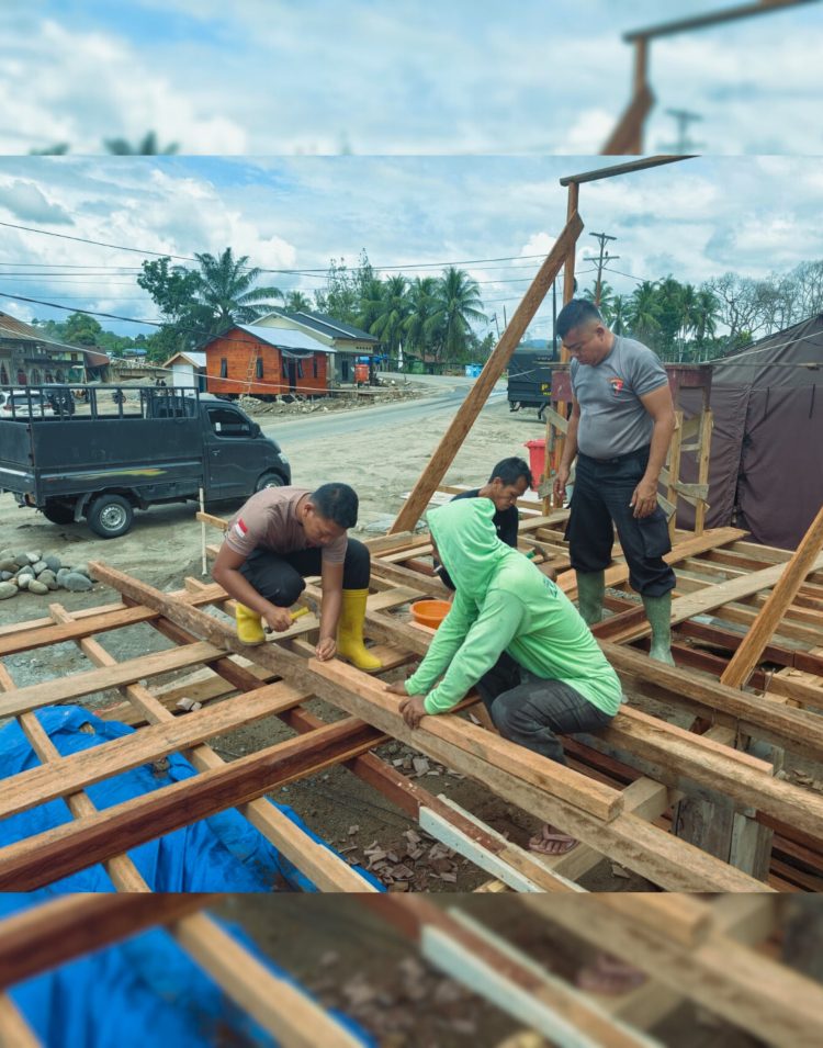 Brimob Polda Sumut Kawal Normalisasi Sungai Garoga, Wujudkan Lingkungan Aman dan Hunian Layak