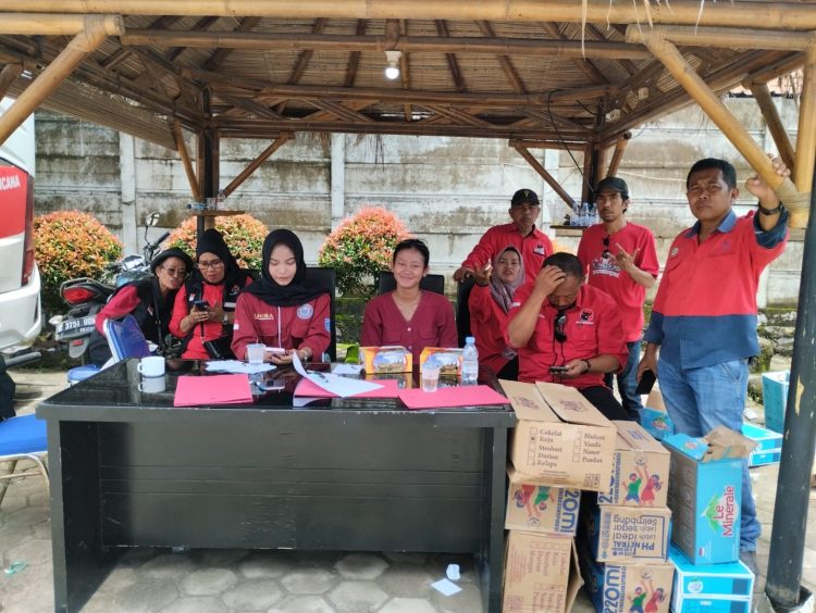 500 Warga Merak Berbondong bondong Datangi Pengobatan Gratis PDI Perjuangan
