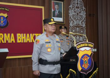 Sertijab Kabid Propam Polda Kaltim, Kapolda Tekankan Ketegasan dan Integritas