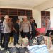Kapolres Tapteng Tinjau Lokasi Longsor di Sitahuis: Serahkan Bansos dan Serap Aspirasi Warga