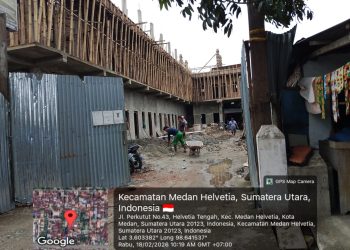 Dibongkar Satpol PP, Bangunan Kos Tanpa PBG di Medan Nekat Dibangun Lagi — Wartawan Diintimidasi Saat Liputan