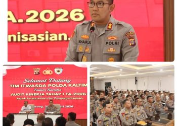 Audit Kinerja Tahap I 2026 di Polres Kukar, Kapolres Tegaskan Momentum Evaluasi dan Transparansi