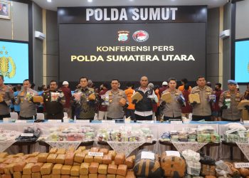 Polda Sumut Ungkap 923 Kasus Narkoba Awal 2026, Selamatkan 1,48 Juta Jiwa