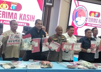 GEMPUR NARKOBA! Polda Kaltim Sapu Bersih 163 Perkara, Jaringan Diguncang