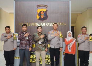 Data dan Keamanan Bersatu! Polres PPU – BPS Perkuat Sinergi Strategis Demi Pembangunan Presisi