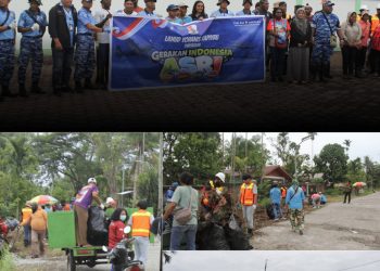 Kolaborasi Pemerintah Distrik Wania, Pemkamp Nawaripi, CHD PTFI, dan Puskesmas Wania Aksi Nyata Tekan Malaria Lewat Kebersihan Lingkungan