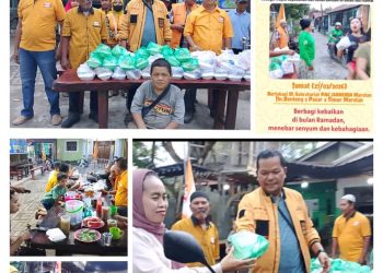 BUKA BAGIKAN RATUSAN PAKET TAKJIL & BERBUKA PUASA BERSAMA