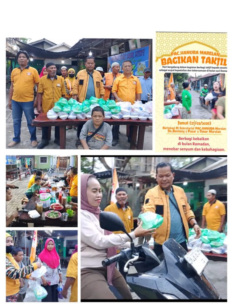 BUKA BAGIKAN RATUSAN PAKET TAKJIL & BERBUKA PUASA BERSAMA