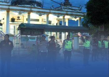 Patroli Subuh Ramadhan, Brimob dan TNI-Polri Jaga Ketertiban Kota Tebbing Tinggi