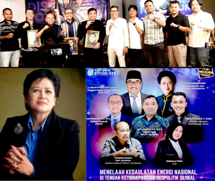Prof. Connie Bakrie Dalam Reform Syindicate: Dalam Era Ini, Energi Bukan Lagi Sekadar Komoditas Ekonomi, Melainkan Instrumen kendali Geopolitik Global.