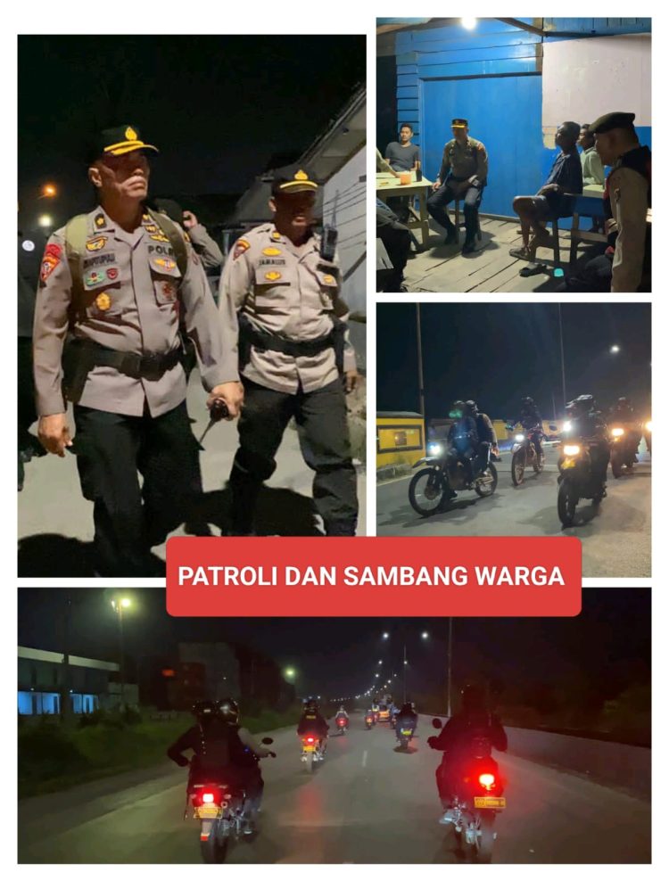 Patroli KRYD Dini Hari, Polres Pelabuhan Belawan Pastikan Situasi Aman dan Kondusif