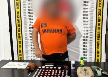 Tengah Malam Digerebek di Kos Polres Simalungun Ciduk Bandar Sabu dengan 54 Plastik Klip Siap Edar