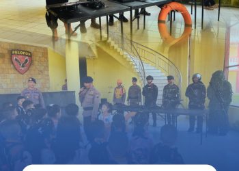 Mengenal Brimob Sejak Dini, Anak TK Belajar Disiplin dan Kebersamaan di Markas Polisi