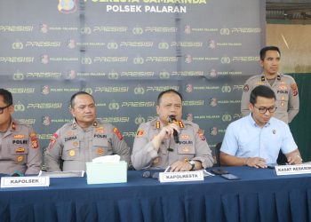 Konferensi Pers Pembunuhan di Samarinda: Lansia 79 Tahun Diduga Habisi Korban karena Sakit Hati