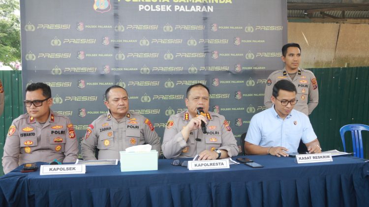 Konferensi Pers Pembunuhan di Samarinda: Lansia 79 Tahun Diduga Habisi Korban karena Sakit Hati