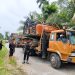 Dikawal Brimob Bersenjata Lengkap, Alat Berat Tambang Emas Ilegal Tapsel–Madina Dievakuasi ke Batalyon C Sipirok